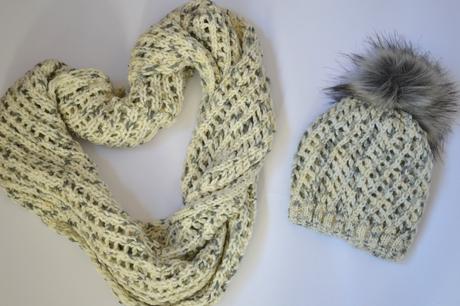 Súprava čiapka so šálom, l - xxxl