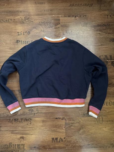 Cropnutá mikina tommy jeans, tommy hilfiger,xs