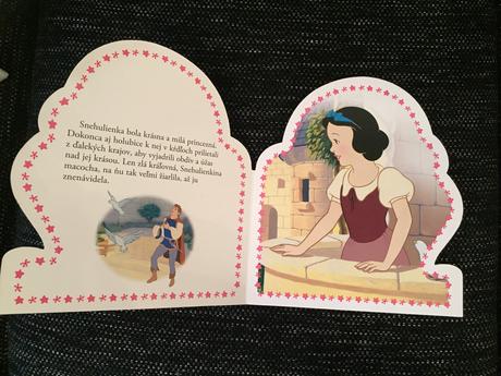 Detská knižka snehulienka,