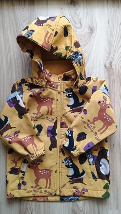 Nepremokavá softšelová bunda lindex fix, lindex,98