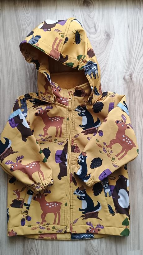 Nepremokavá softšelová bunda lindex fix, lindex,98