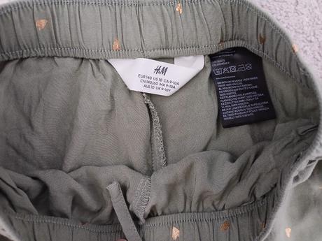 Letne nohavice 140, h&m,140