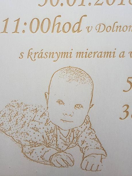 Pamätná tabuľka s údajmi a vašou fotkou a4, 
