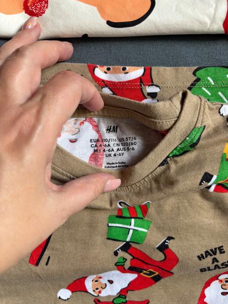 Natelnik vianocny, h&m,110