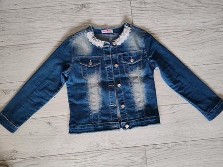 Predám riflovú bundu č. 140, 140