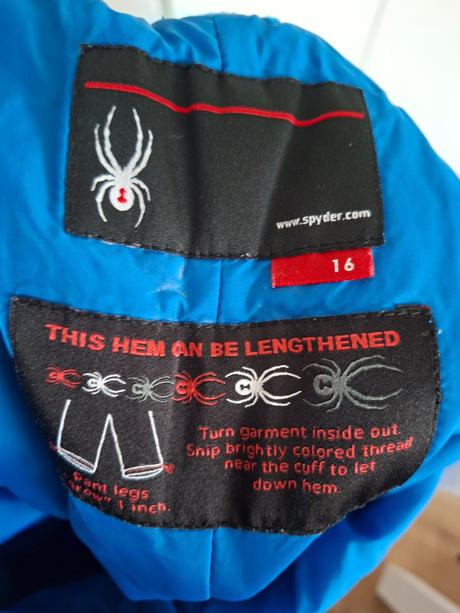 Nohavice na zymné športy spyder, s