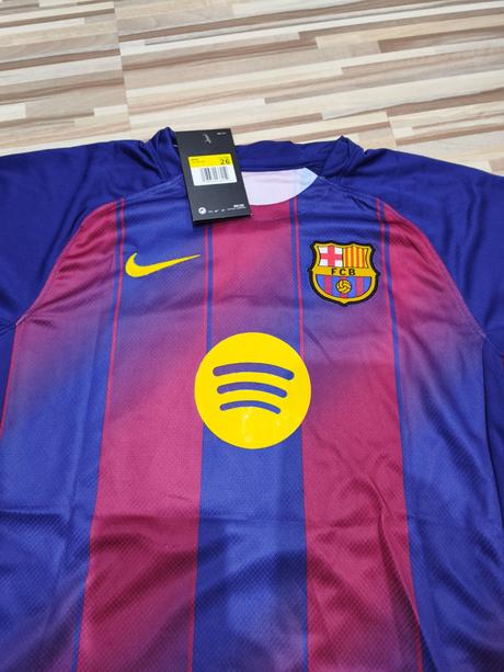 Nový detský set fc barcelona - yamal, nike,128 / 134 / 140 / 146