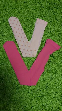 Ružové silónky veľ. 98/104, 98