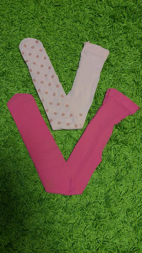 Ružové silónky veľ. 98/104, 98