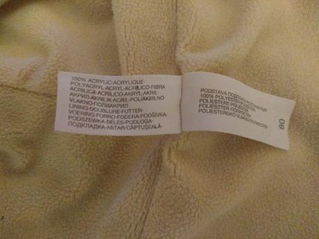 Podteplený dievčenský svetrík, baby club,80