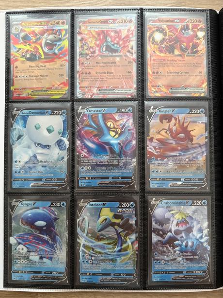 Original pokemon karty (hity, v, holo energie), 