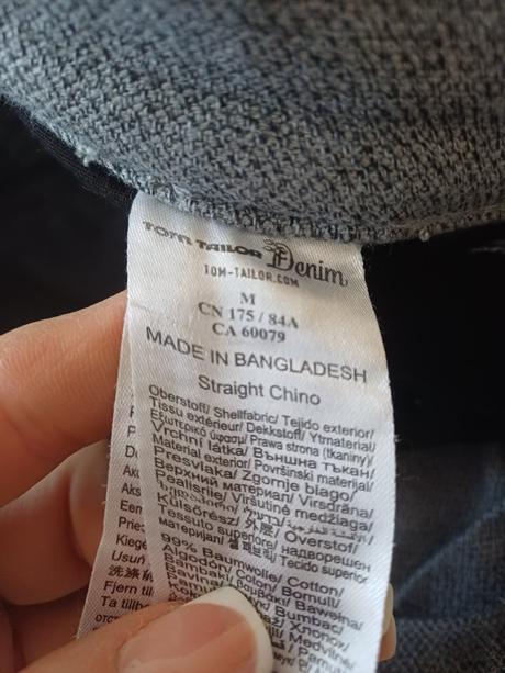 Pánske nohavice tom tailor  č.m, tom tailor,m