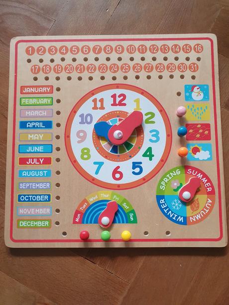 Mix drevených edukačných hračiek, 