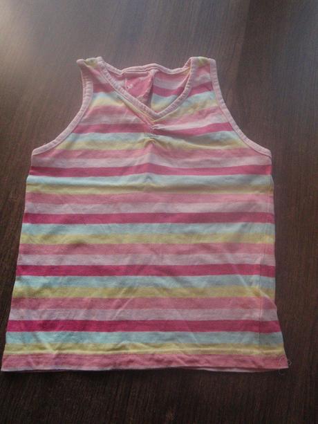 3x tričko bez rukávov, 110