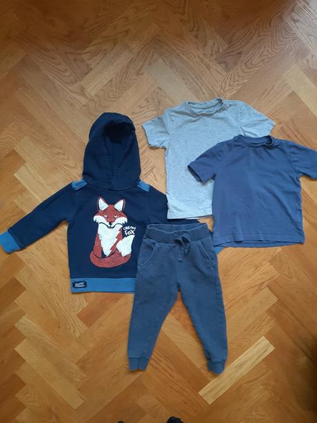 Lindex/tchibo/palomino súprava 92 s líškou, lindex,92