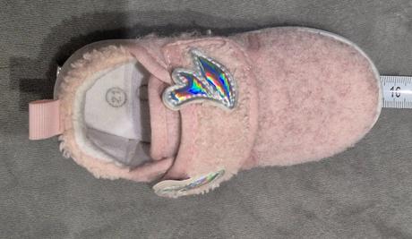 Predám nové papučky /botasky nosené v kočíku, deichmann,21