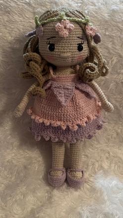 Handmade bábika/víla, 