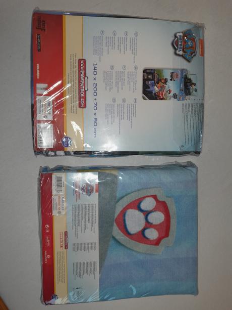 Posteľné obliečky paw patrol, 
