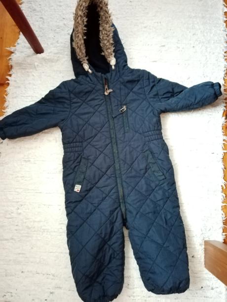 Tmavomodry presivany overal next, vel. 86, next,86