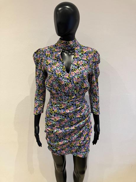 Dámske kvetované šaty bershka (s), bershka,s