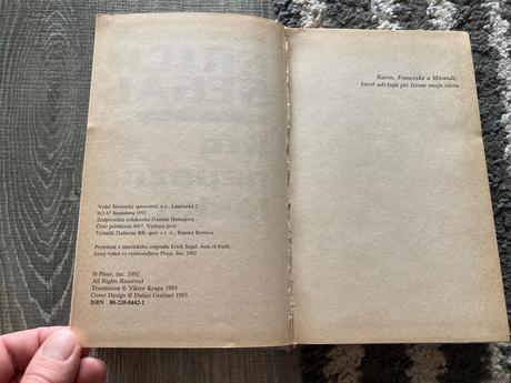 Kto nepozná lásku erich segal (1993),