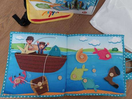 Piqipi quiet book edicia chlapcek,