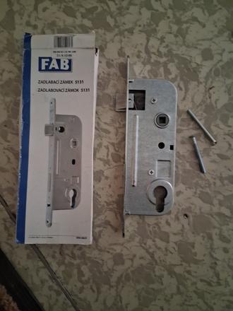 Zadlabávací zámok fab dvere kompletné balenie, 