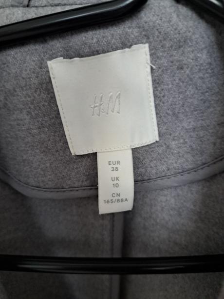 Kabát, h&m,38