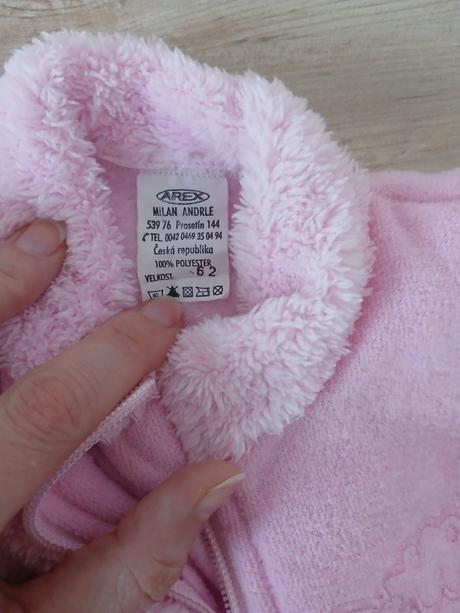 Svetrík na zips, arex,62