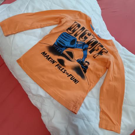 Tričko s dlh rukavom, palomino,98