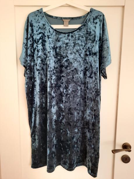 Velurove šaty, lindex,l