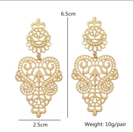 Bohemian retro náušnice, 