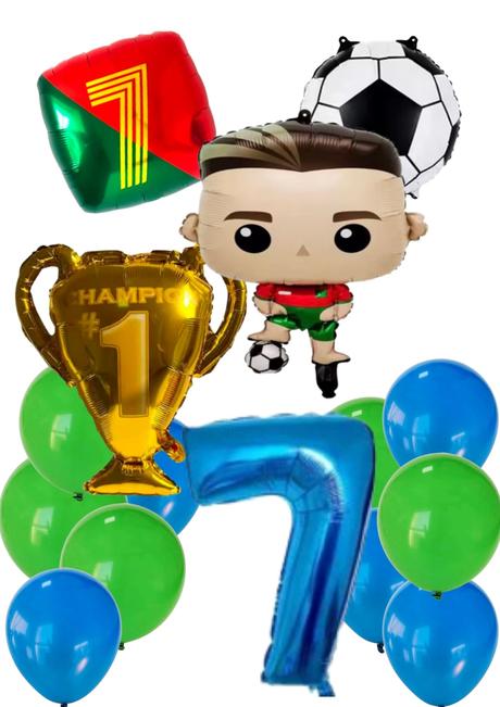 Futbalové balóny ronaldo- až 14/15/16 kusov,