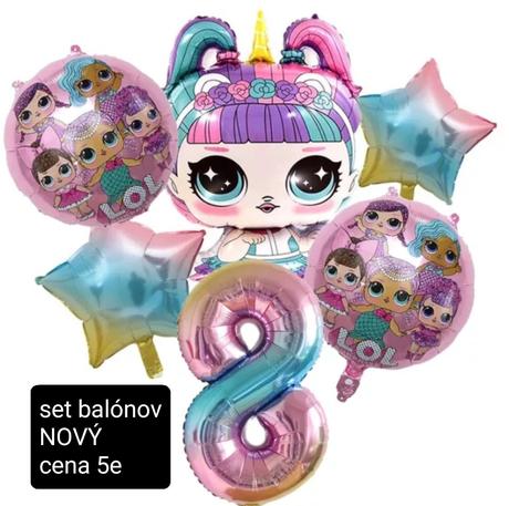 L.o.l párty dekorácie, 