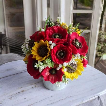 Voňavá mydlová kytička,