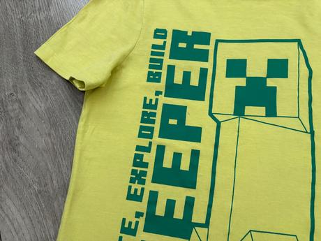 Minecraft tričko veľ. 128, f&f,128