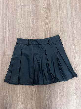 Koženková suknička, zara,152