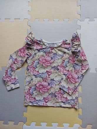 Krasne tricko s volanikmi pre slecnu 104, 104