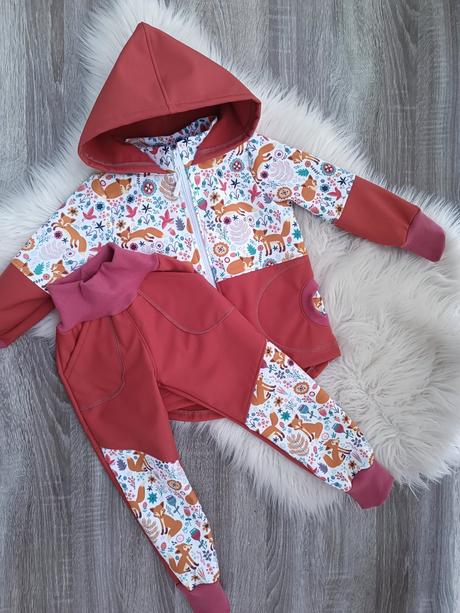 Softshellova bunda, 98 - 128