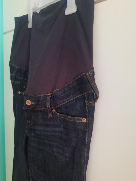 Tehotenské rifle h&m 36, h&m,36