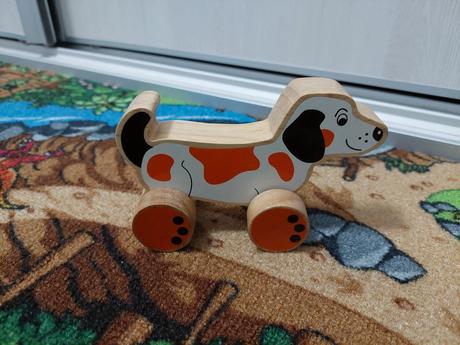 Drevený psík lanka kade,