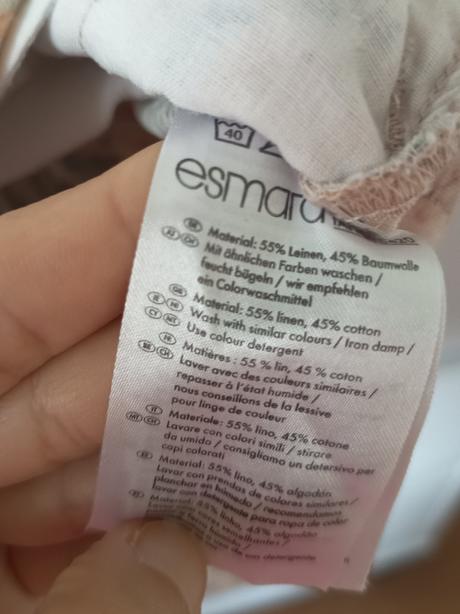Šortky s ľanom, esmara,s