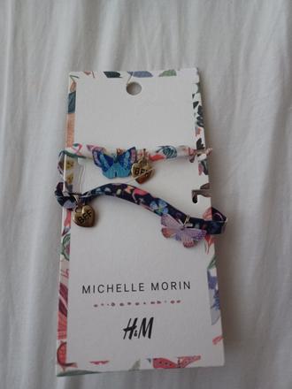 Náramky s motýlikmi michelle morin, h&m