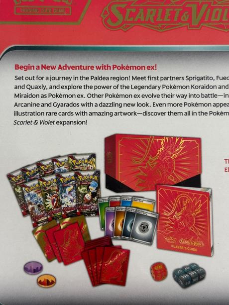 Pokemon scarlet&violet koraidon elite, 