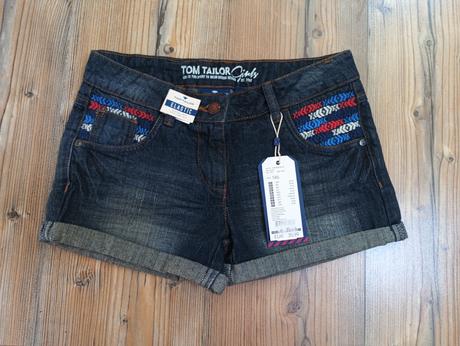 Tom tailor riflové šortky v. 146, tom tailor,146
