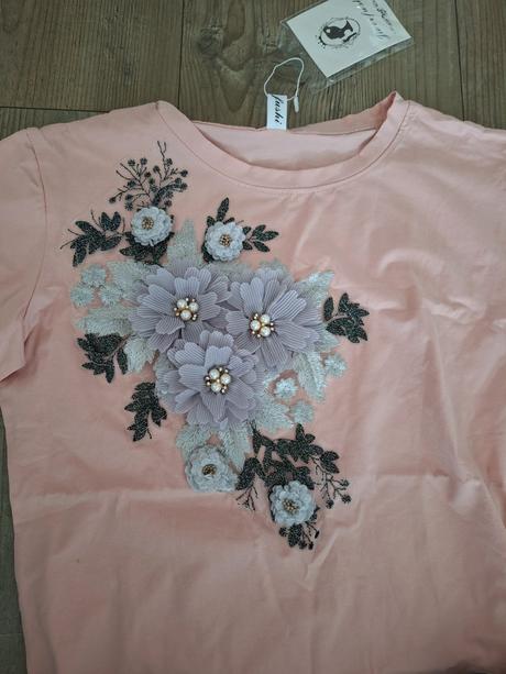 Sukna s trrickom flowers, s