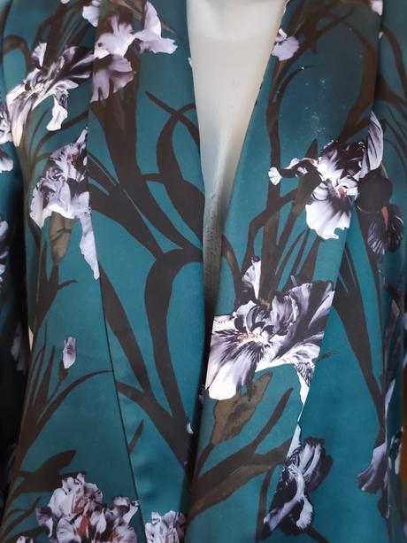 Krásne lesklé sako, h&m,xs