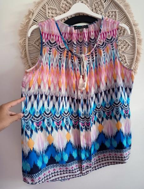 Blúzka bez rukávov, xl