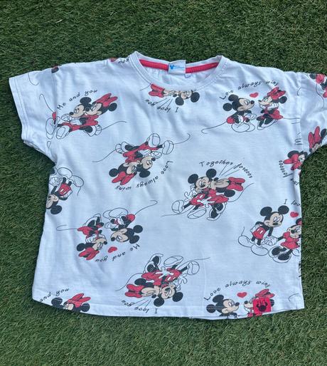 Tričká minnie a mickey 2 kusy, pepco,134