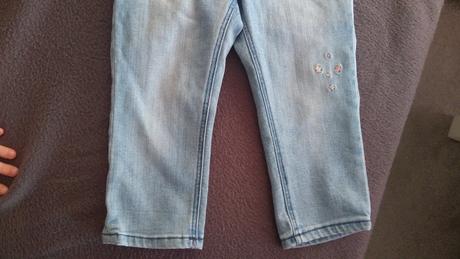 Riflíky s hviezdičkami, h&m,86